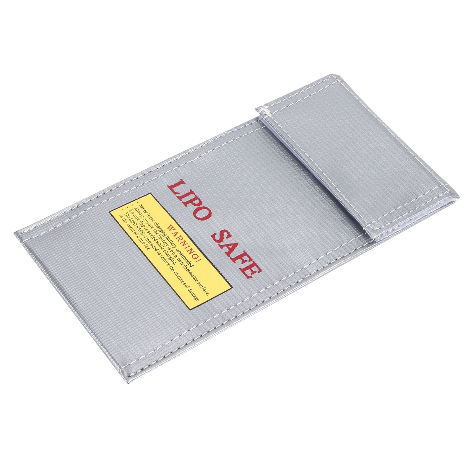 Lithium Ion Battery Safe Bag Fireproof Explosion Proof Storage Bag Protector 10x20cm — image 2