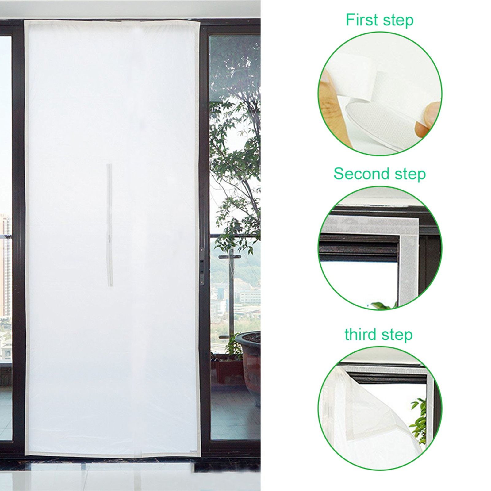 Door Seal for Portable Air Conditioner and Tumble Dryer Easy Installation Door โ image 6