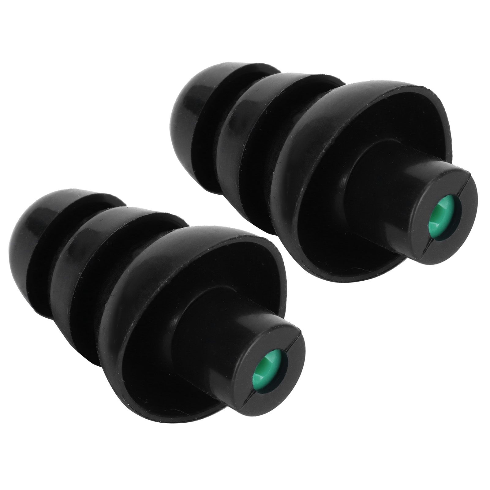 Black Ear Plugs Reusable Noise Reduction Waterproof Swimming Earplugs with Filter โ image 3