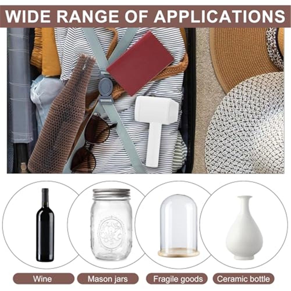16 Set Wine Bags for Travel Honeycomb Paper, Reusable Wine Bottle Protector Sleeves, Unbreakable Wine Travel Bags for Airplane Travel Transport Car Proof — image 4