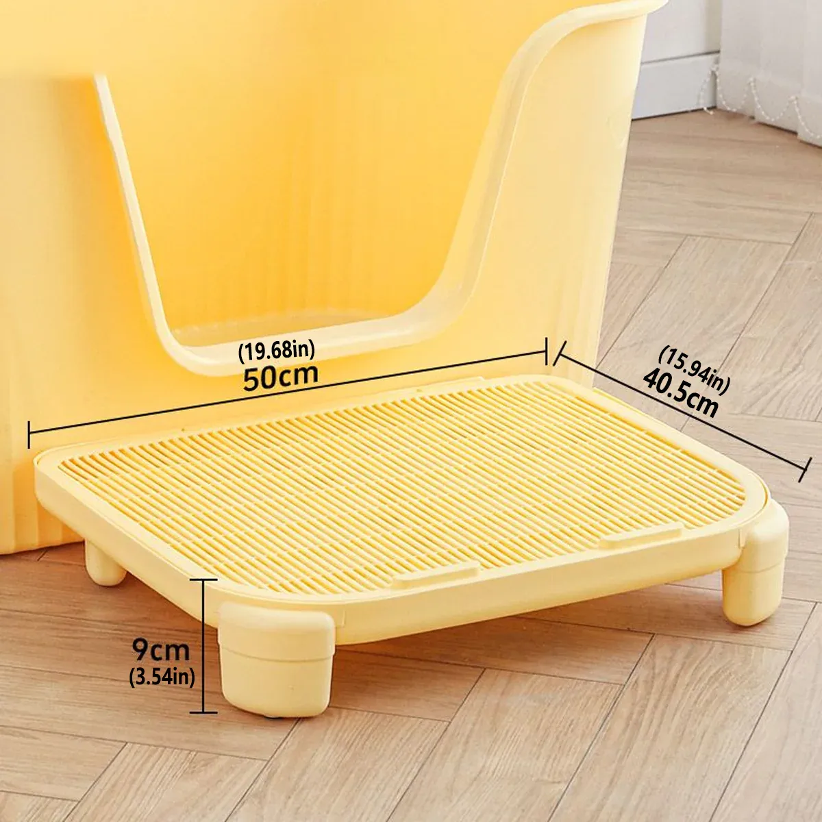 Cat Litter Mat Large Size Non Slip Design for Indoor Pet Toilet Box Cleaning Use — image 3