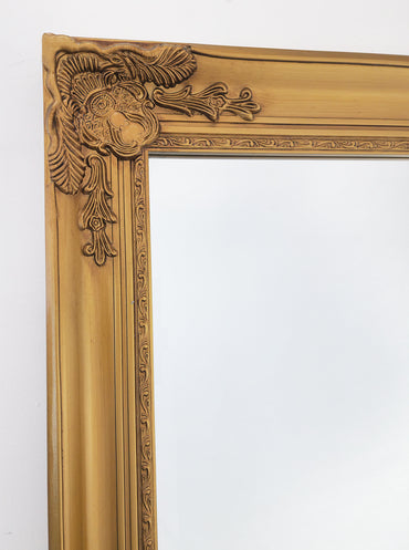 French Provincial Ornate Mirror - COUNTRY GOLD - X Large 100cm x 190cm โ image 4