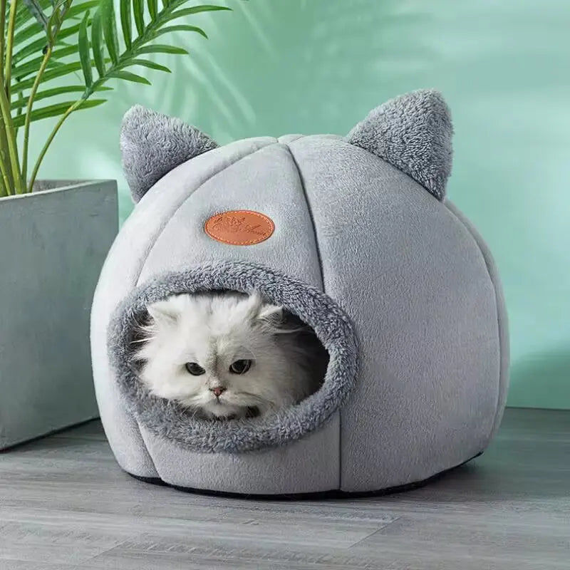 2024 Cat House Bed Soft Washable Grey XL 39 × 40cm — image 3
