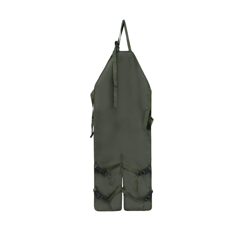 Khaki Pocket Heavy-Duty Gardening Apron with Adjustable Straps and Multi-Pocket Design โ image 5