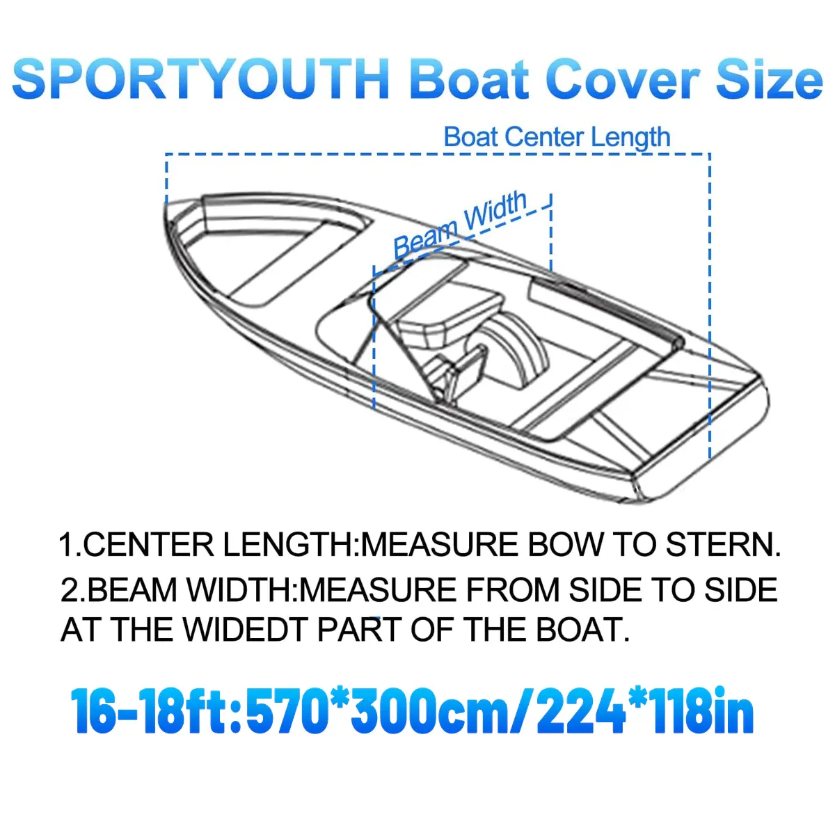 Outdoor V Yacht Dust Cover Waterproof Sun Protection Boat Hull Cover Rain Shield — image 6