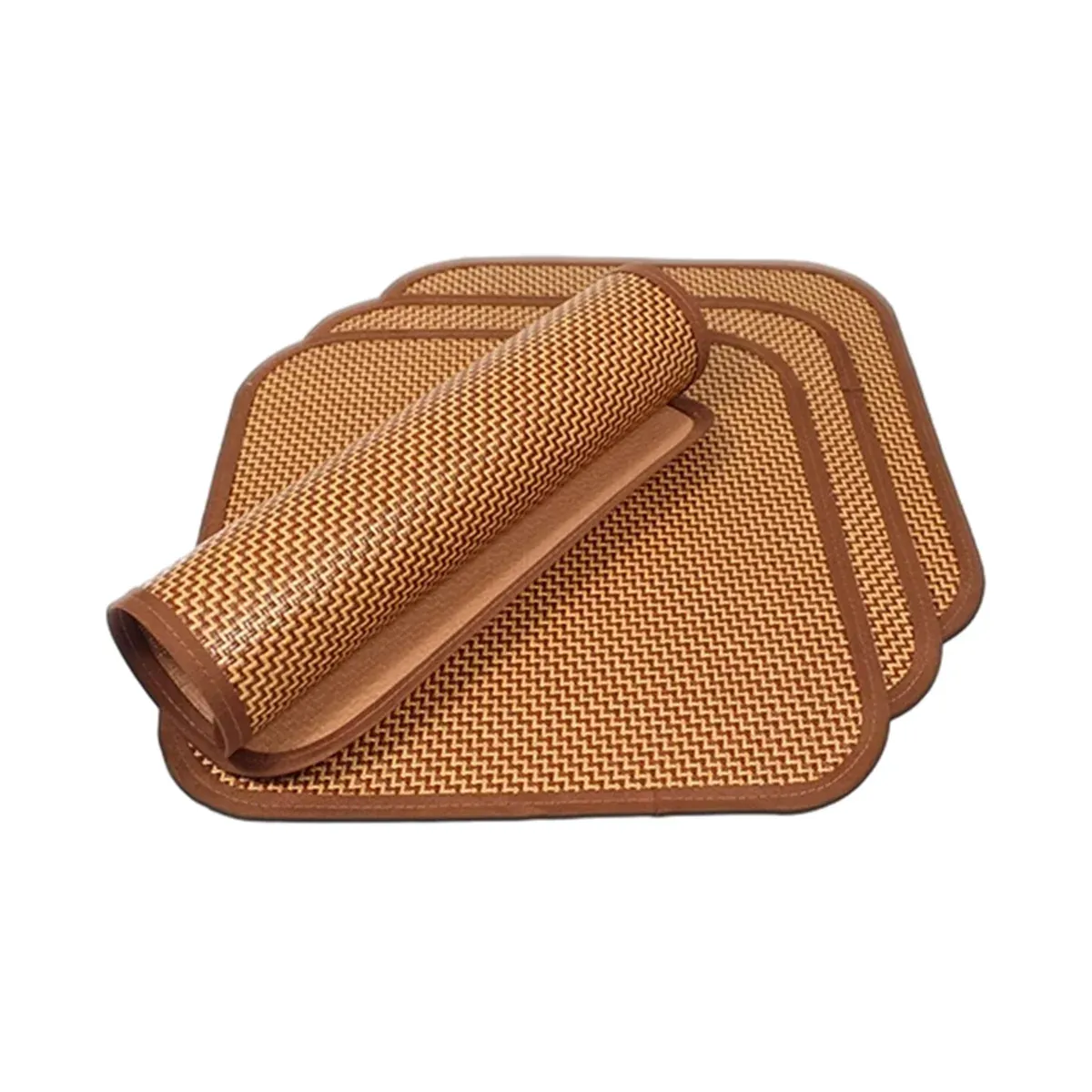 Pet Mat Kennel Cushion Dog Cat Bed Sleeping Pad Soft Washable for Crate Floor - 60x60cm — image 3