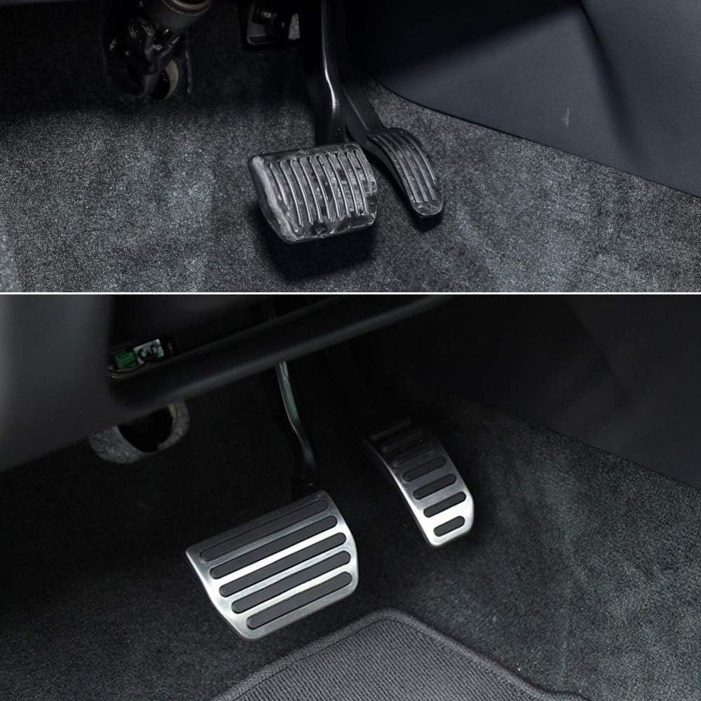 PedalStainless Steel Car Fit for Gas Pedal Cover Brake Pedals Fit Accessories Convenient Aluminum Alloy ( 2Pcs ) — image 3