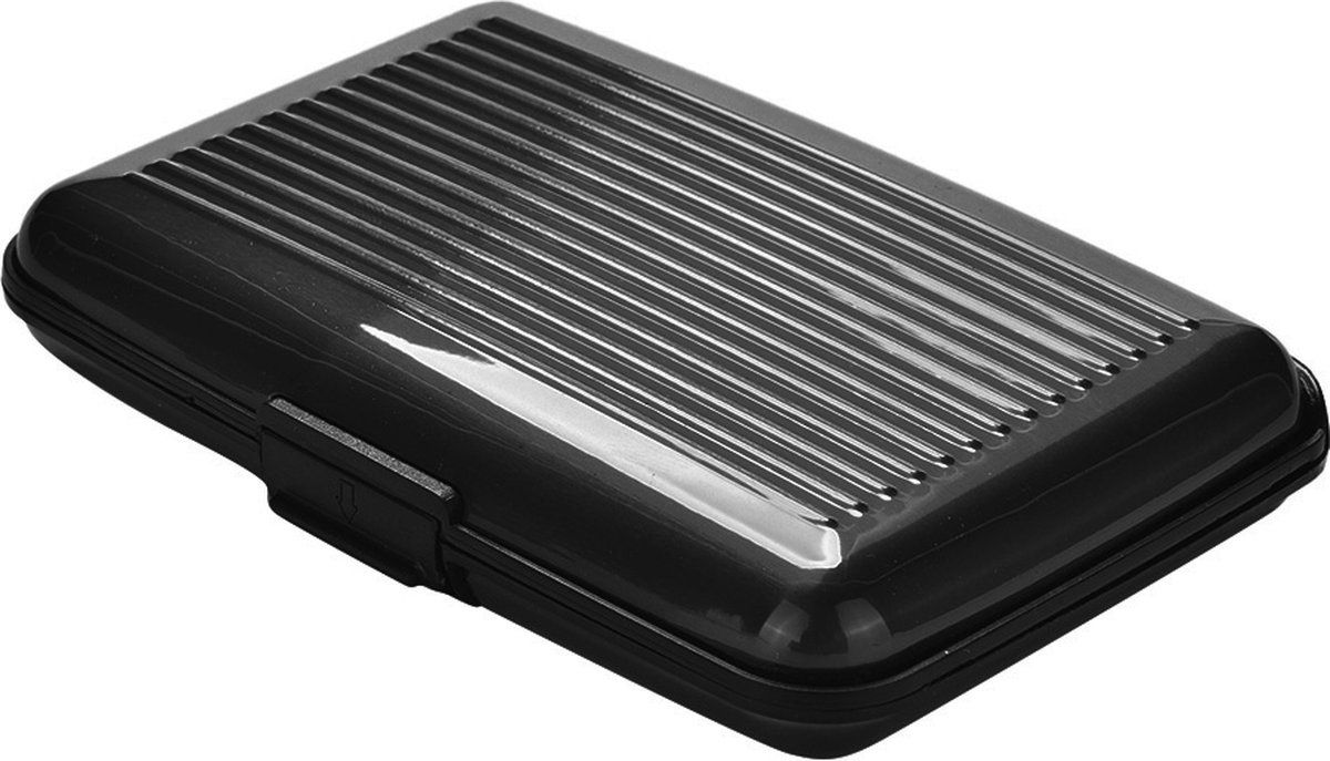 Aluminum Card Holder | Aluminum Wallet | Card Holder | Black — image 2