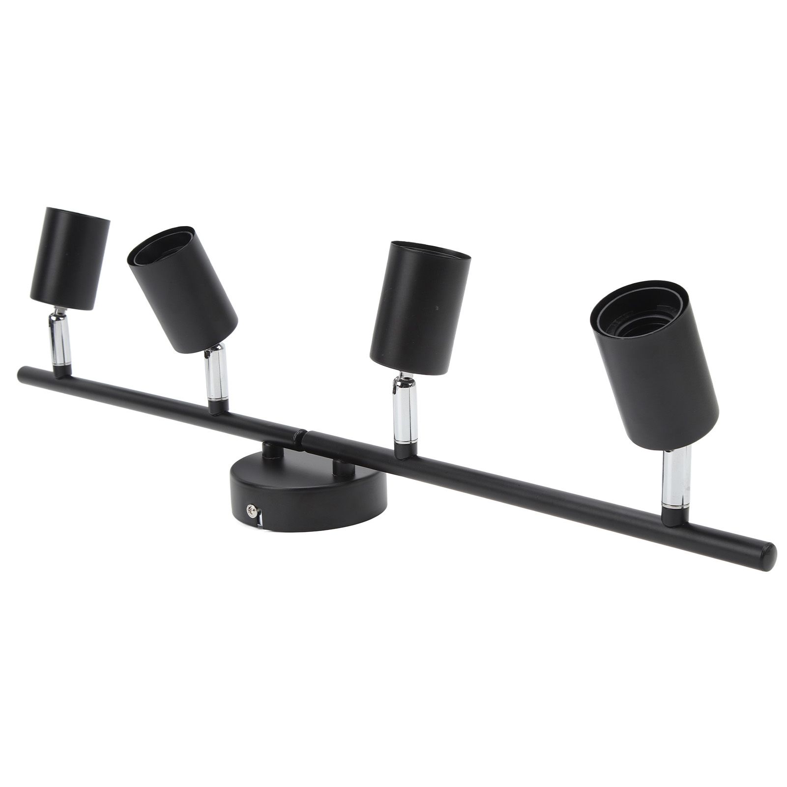 Tracking Lights Ceiling LED 4 60W Adjustable Angle Foldable Matte Black 4 Light Tracking Lighting for Bedroom Hotel 85โ265V โ image 5