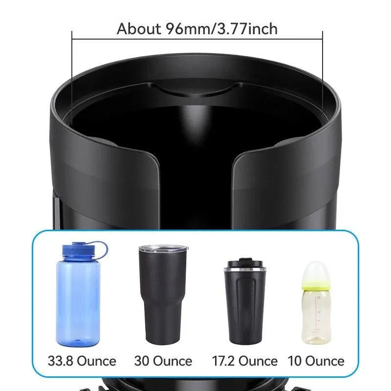 2 in 1 Car Phone Holder and Cup Holder Drink Organiser Water Bottle Holder — image 6