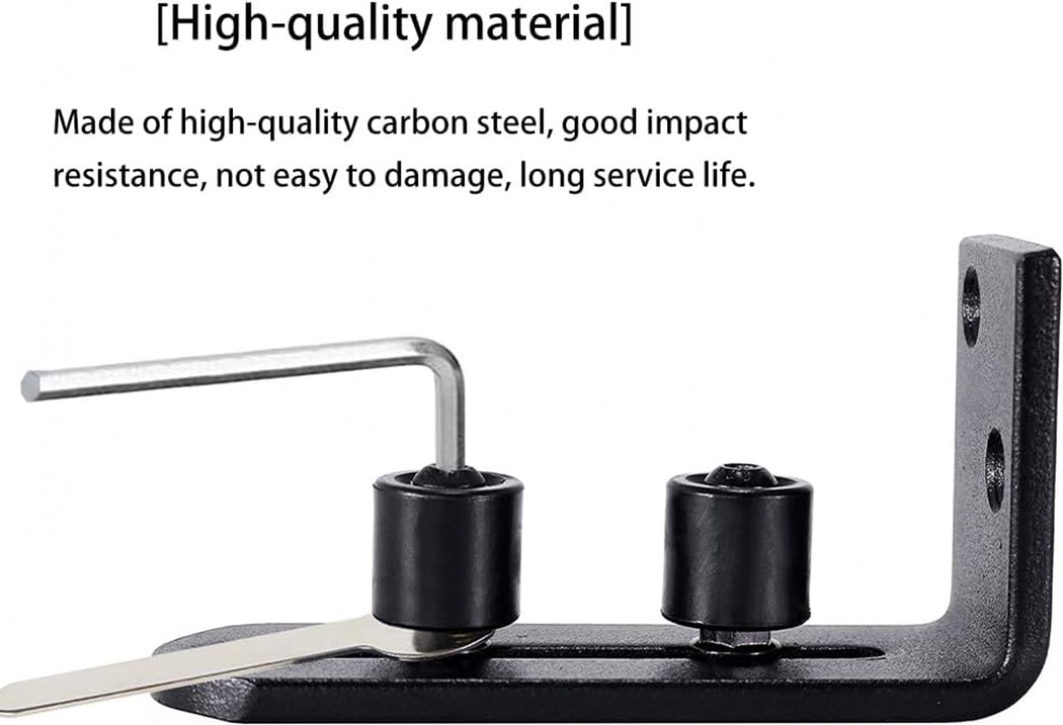 Sliding door system - Adjustable floor guide - Sliding door hardware - Floor guide roller - Adjustable door guide - For sliding doors Sliding door - Barn door — image 5