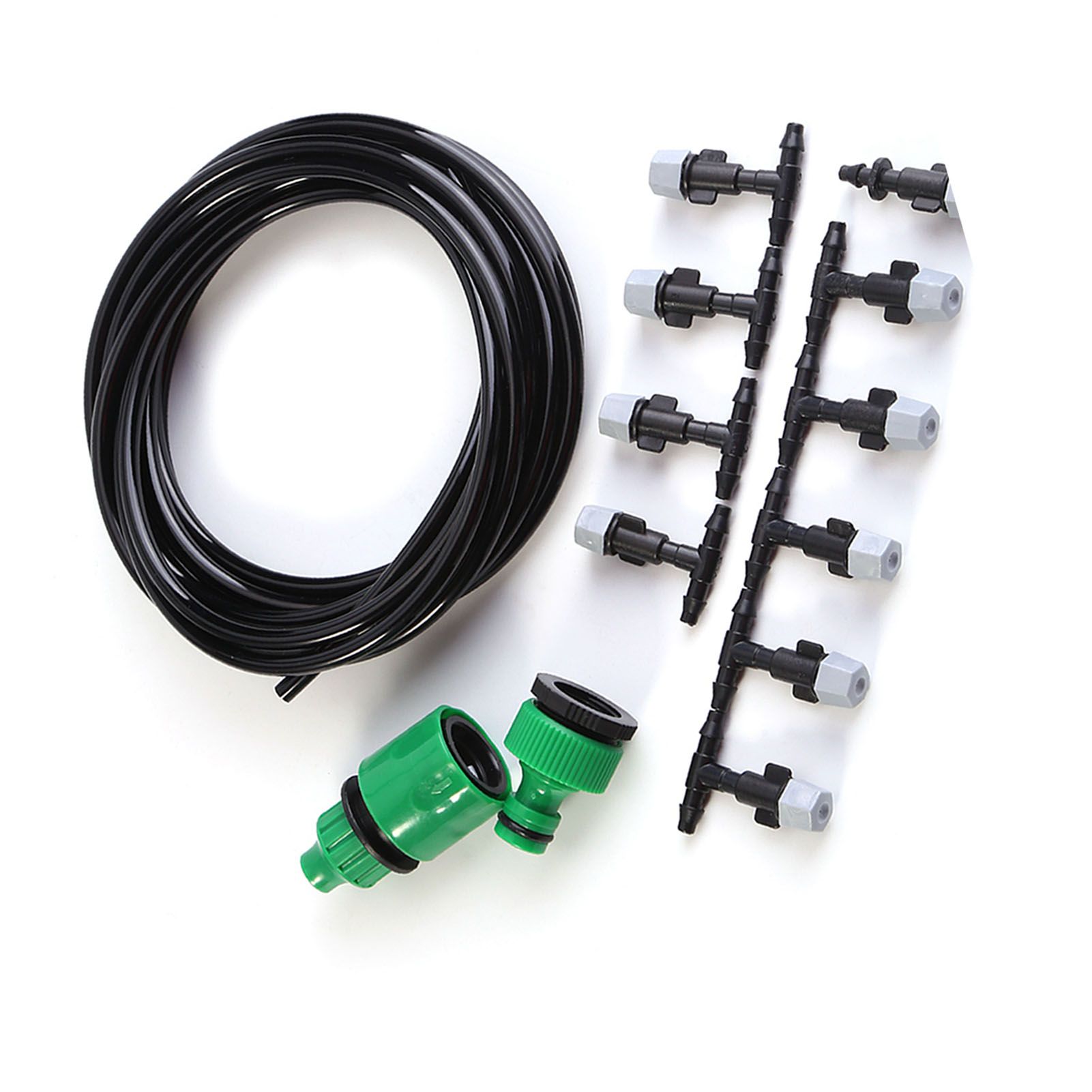 Water Misting Cooling System Hose Sprinkler Nozzle Garden Patio Micro Irrigation Set 5M โ image 4