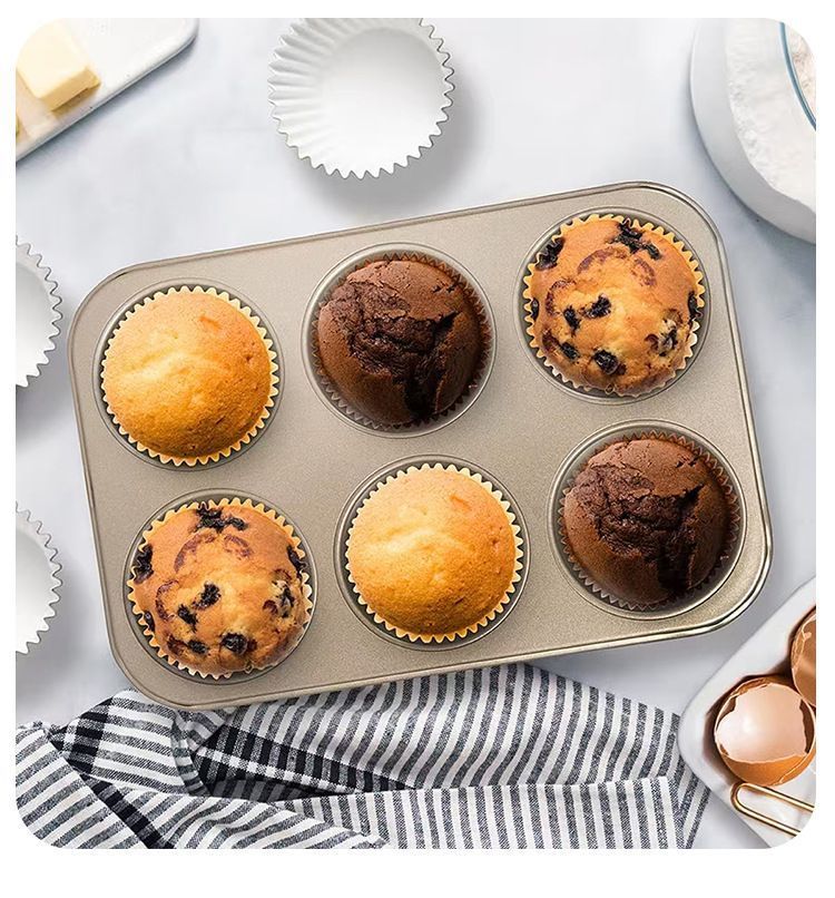 6-Cup Muffin Tray Black — image 5