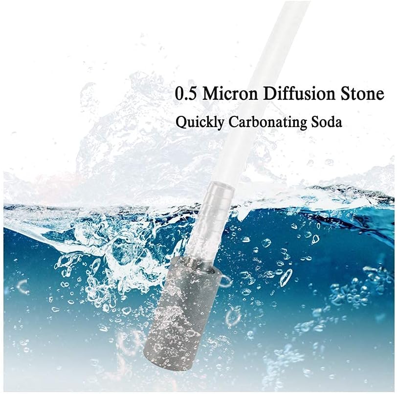 Aeration Stone 0.5 Micron 316 Stainless Steel Oxygenation Diffusion Stone 3/8" Barb for Home brewing Wine Beer Soda — image 3