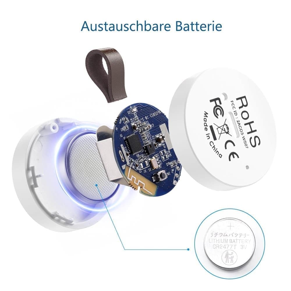 Wireless Bluetooth Thermometer Hygrometer with App Data Storage and Display — image 6