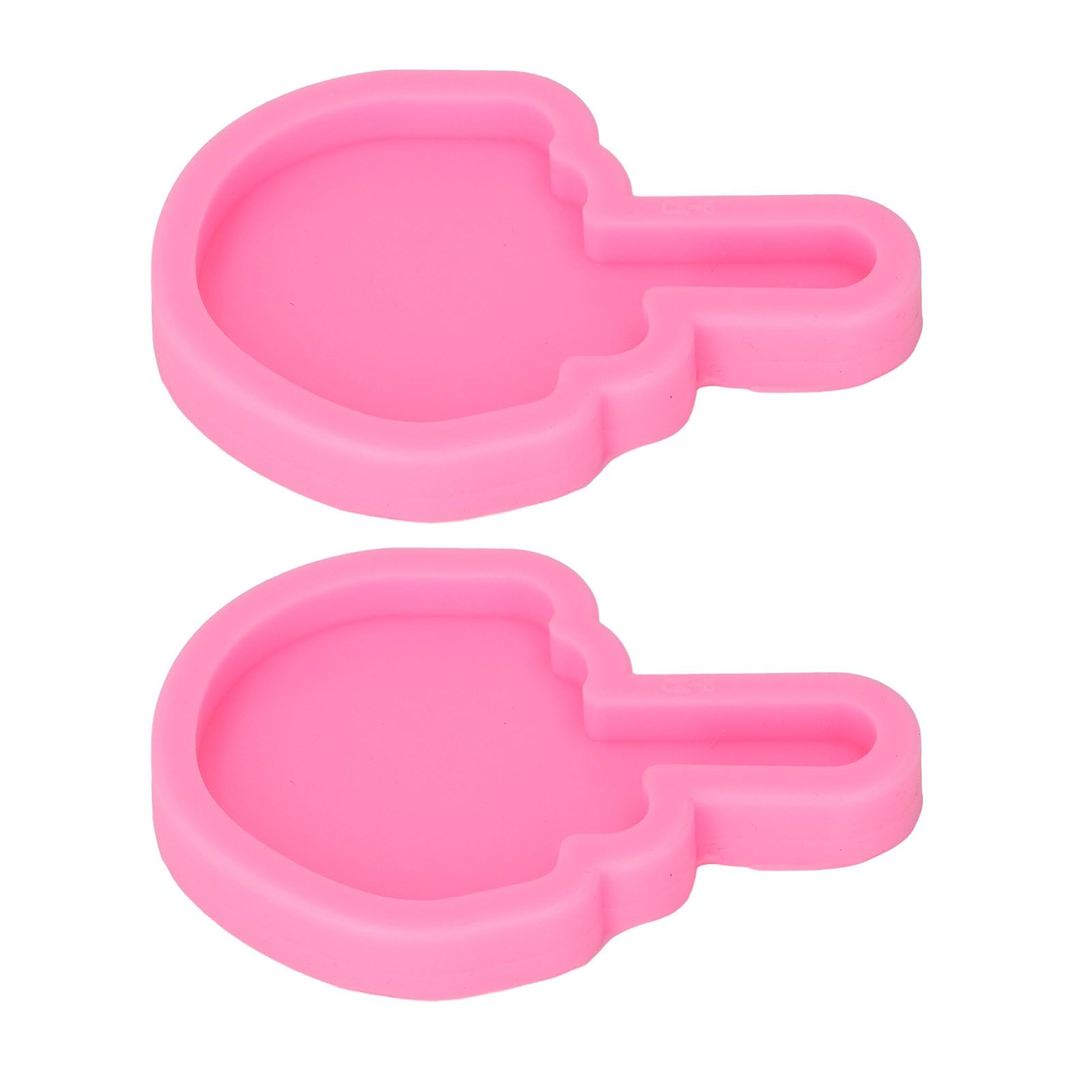2 Pcs Fondant Molds Easy Cleaning DIY Making Food Grade Silicone Soft Elastic Chocolate Molds for Decorations — image 3