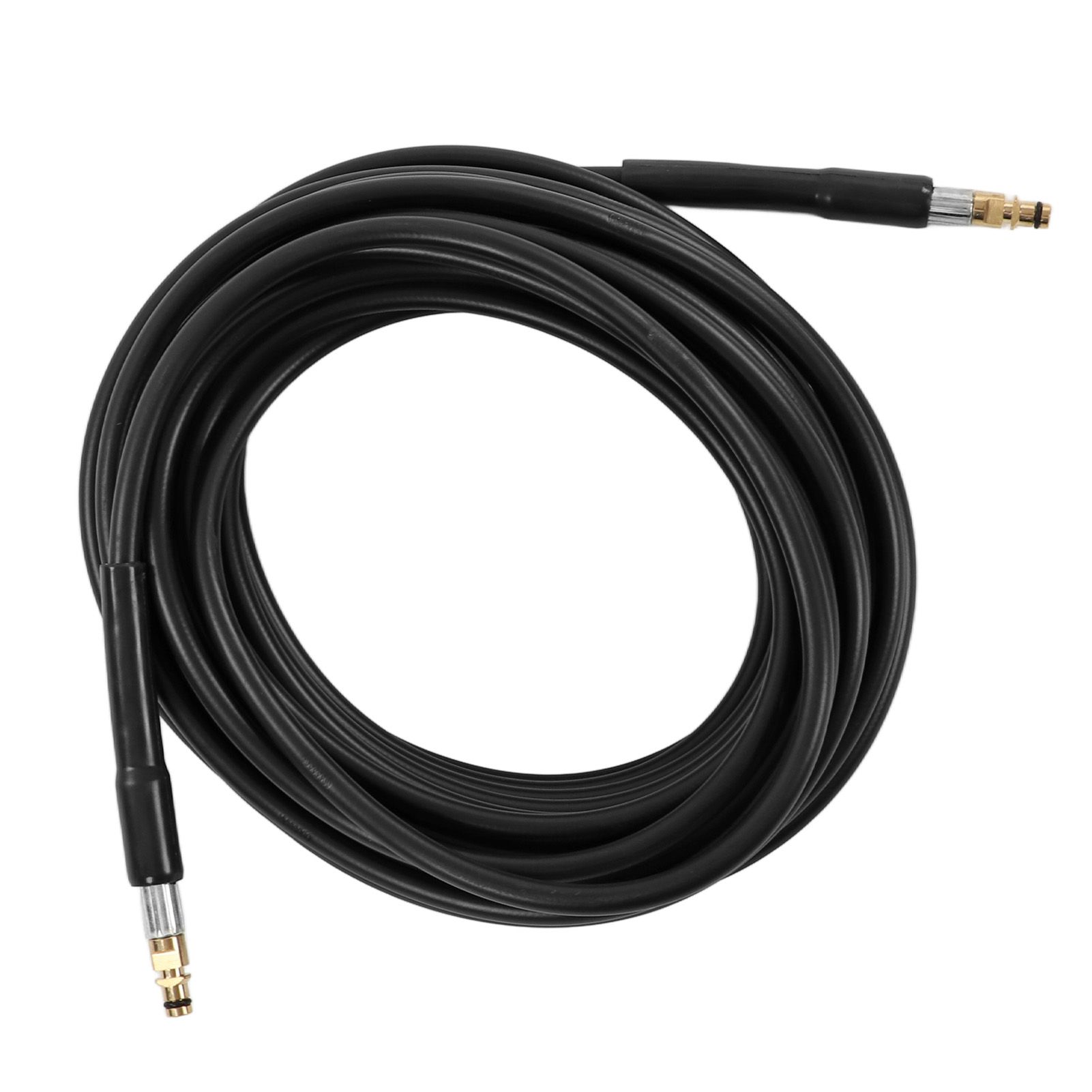 High Pressure Water Hose 5800psi 16.3yd Long Flexible Rubber Widely Used Garden Hose for Car Floor Outdoor Connector in Copper Color — image 2