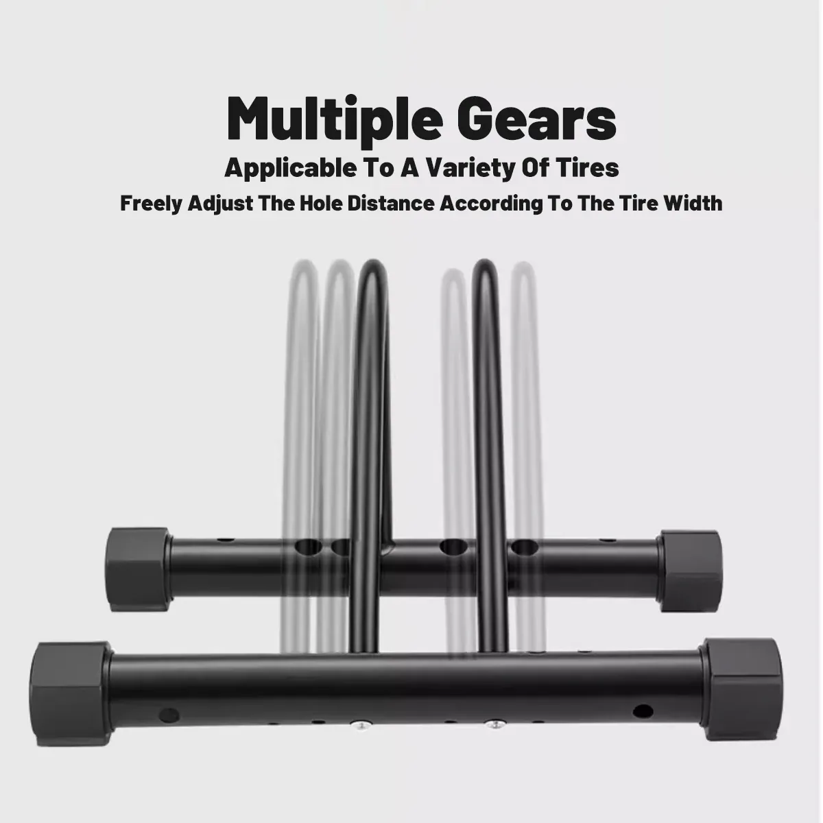 Adjustable Vertical Bicycle Parking Rack Maintenance Frame for Home — image 5