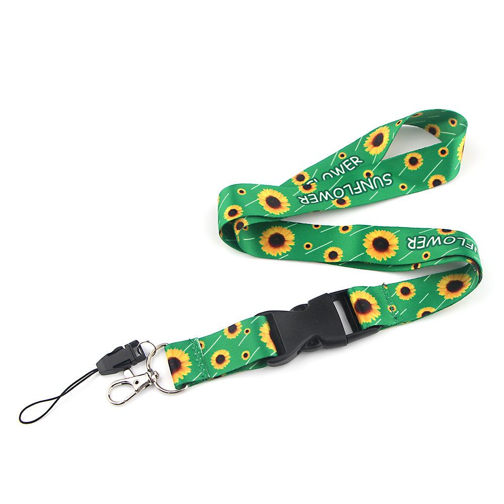 Smooth Sunflower, Stars Lanyard Black โ image 5