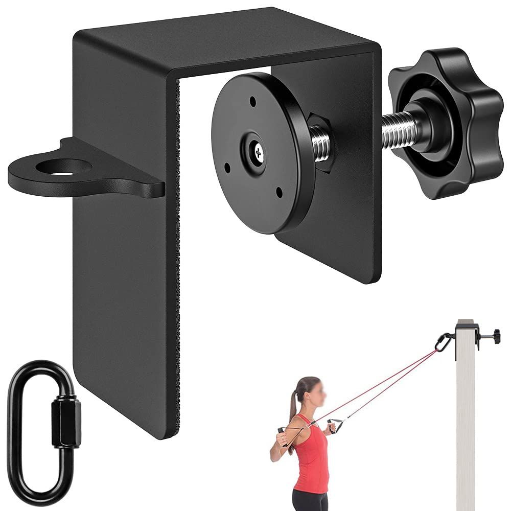 Door Anchor for Resistance Bands, Heavy Duty Door Anchor Attachment, Workout Door Mount Anchors for Body Weight Straps, Strength Training, Physical Therapy โ image 2