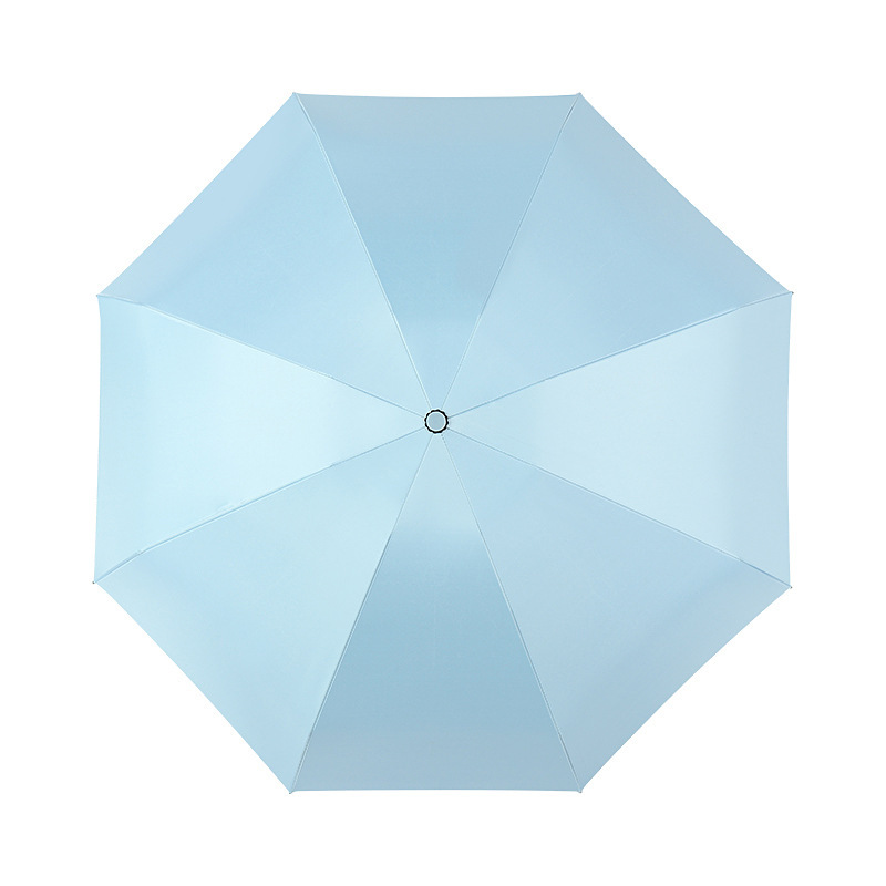 Purple Compact 5-Fold Umbrella with UV Protection, Wind Resistance, and Travel-Friendly Design โ image 3