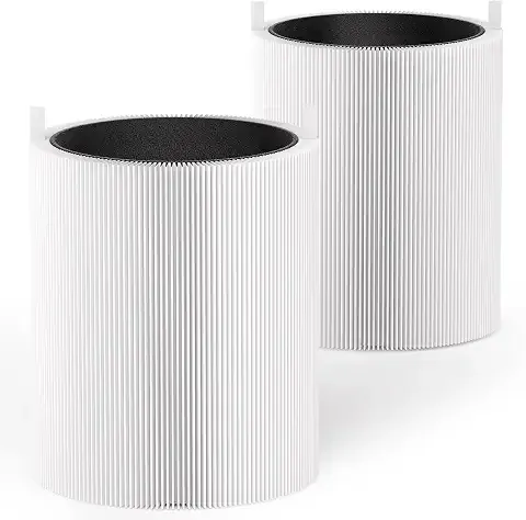 2 Pack 311 Auto Filters Replacement, Compatible with Blueair Blue Pure 311 Auto Air Purifier, 2 in 1 HEPASilent and Activated Carbon Filter