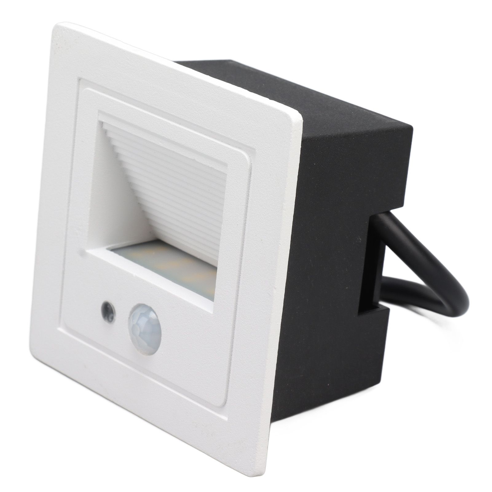 LED Corner Wall Lamp Recessed Warm White Iron Baking Varnish Body Induction Step Light for Stairway 85‑260V — image 6