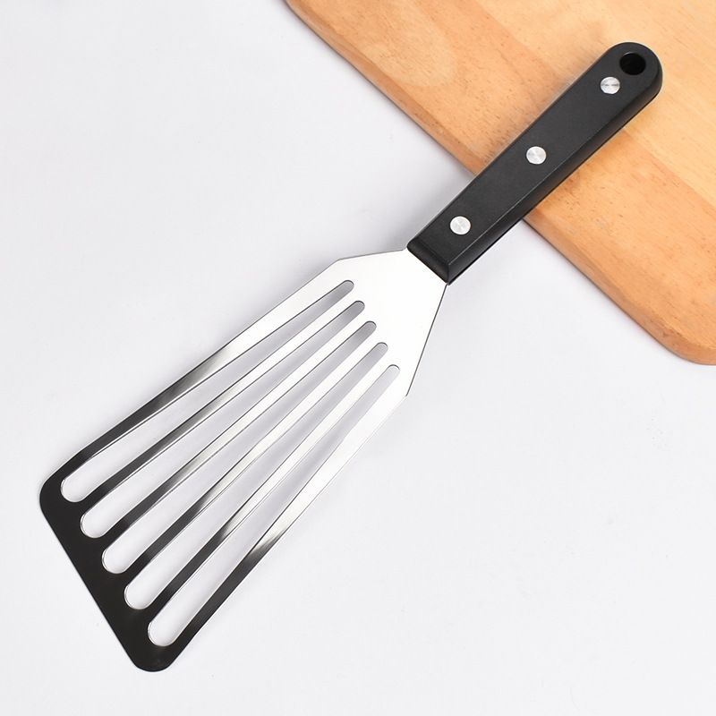 Fish Spatula, 2 Pack Stainless Steel Metal Spatula, Slotted Spatulas for Cooking, Flipping, Turning, Frying and Grilling — image 4