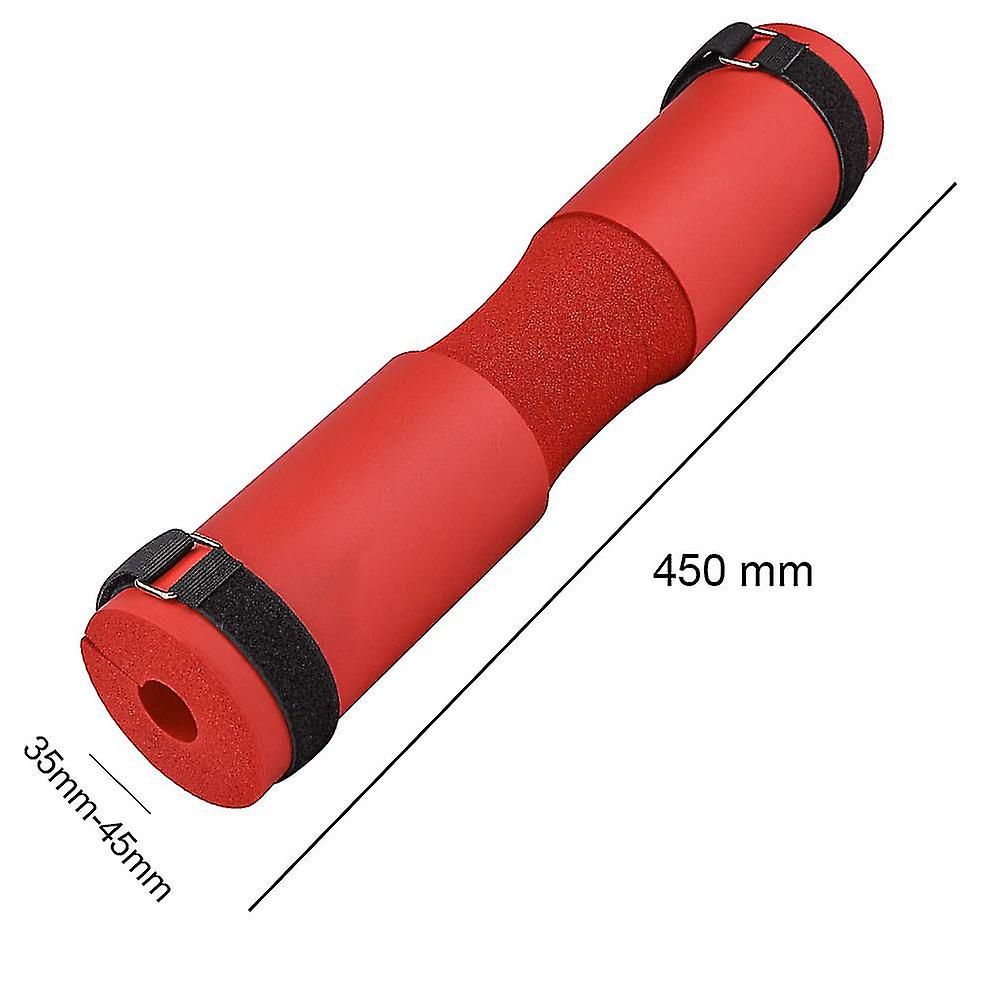 Barbell Squat Neck Rack Cushion Foam Shoulder Pad Fitness Padded Squat - Red โ image 5