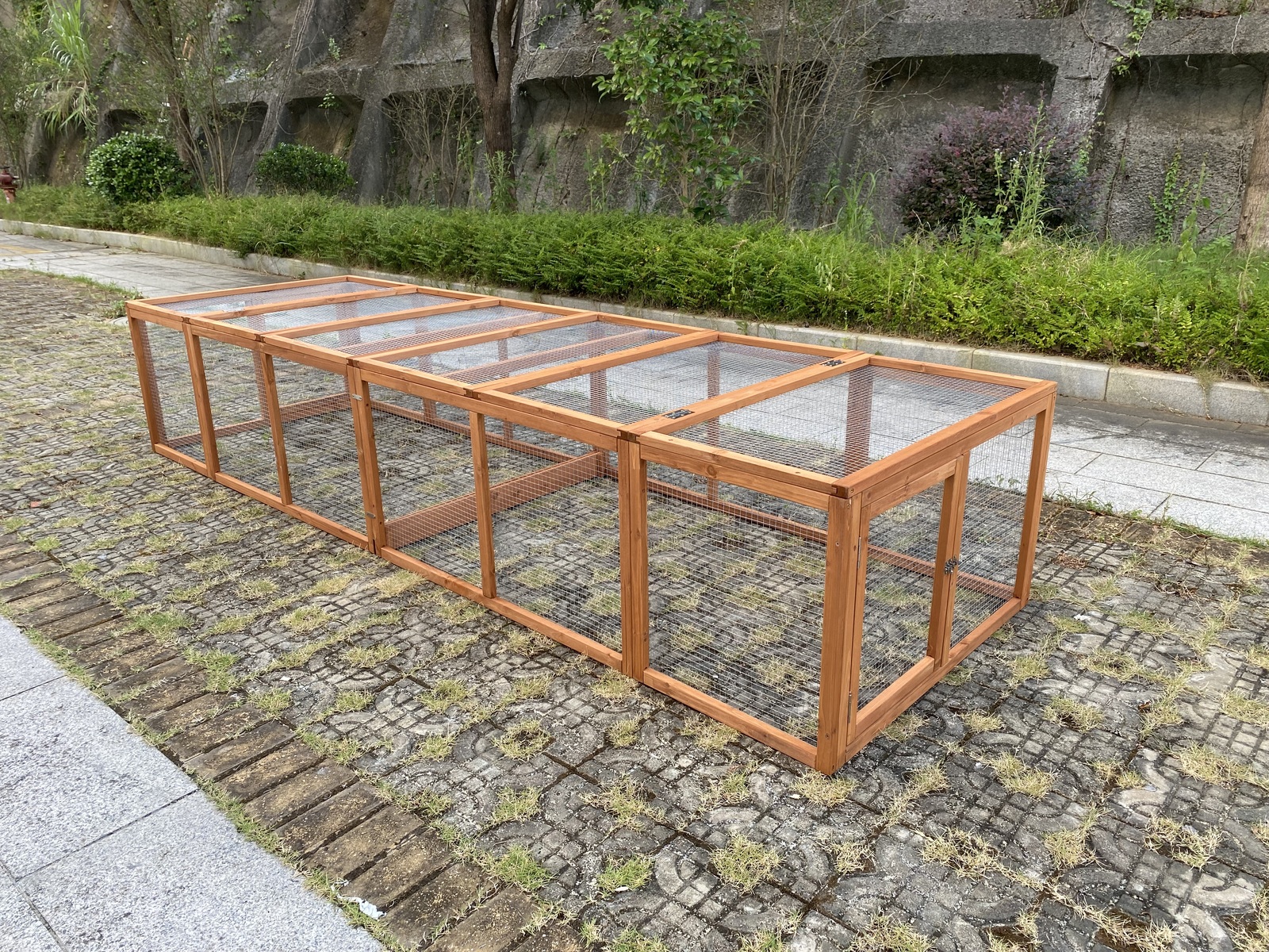YES4PETS XXL Chicken Coop Rabbit Hutch Ferret Cage Hen Chook Cat Kitten House With Run โ image 6