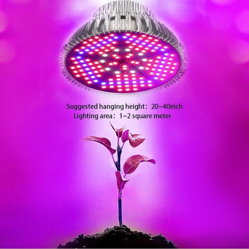 100W E27 Full Spectrum LED Grow Light Bulb Indoor Plant Grow Lamp For Greenhouse Garden โ image 2