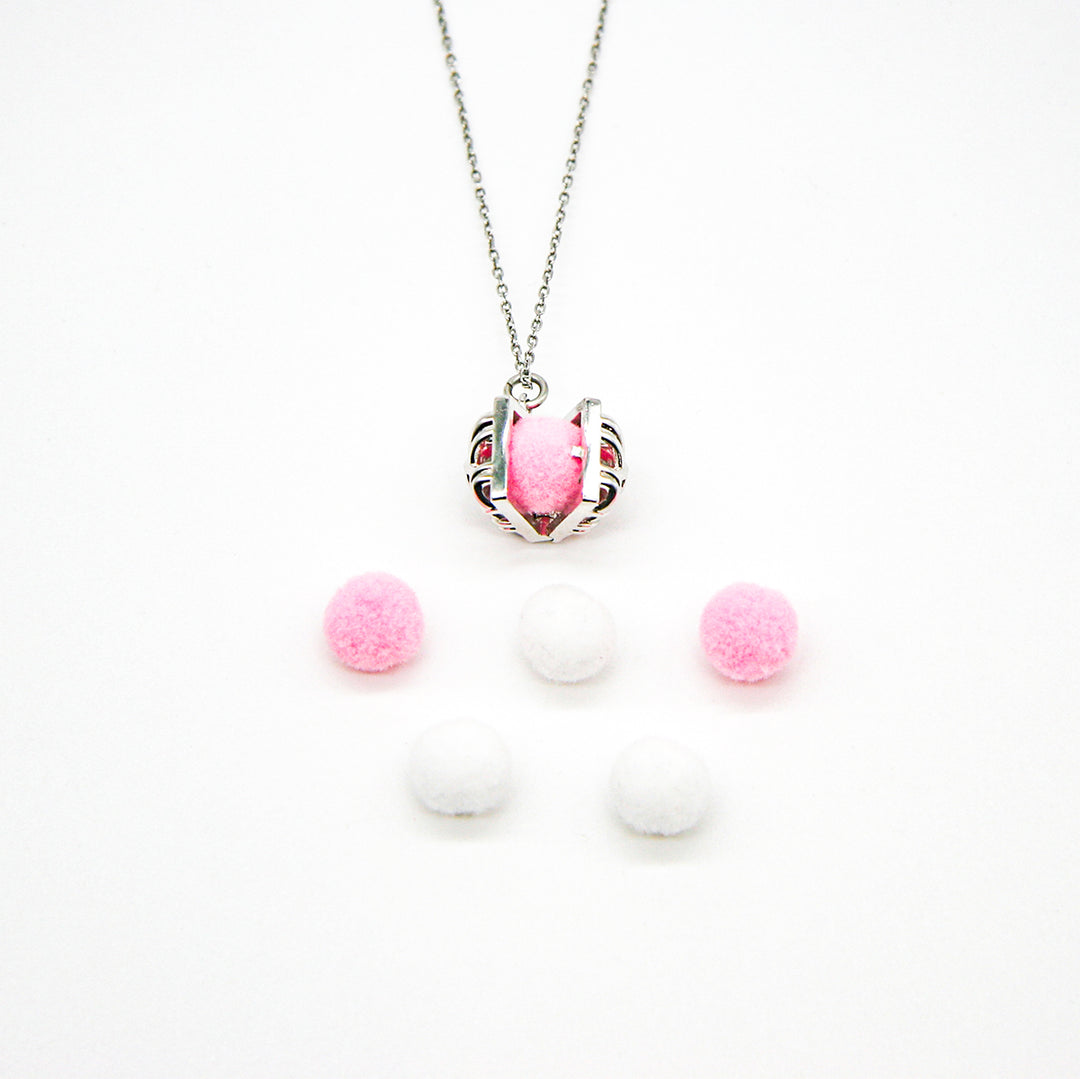 Gift Box - Chest White Gold Aroma Necklace + Purify Oil Blend — image 6