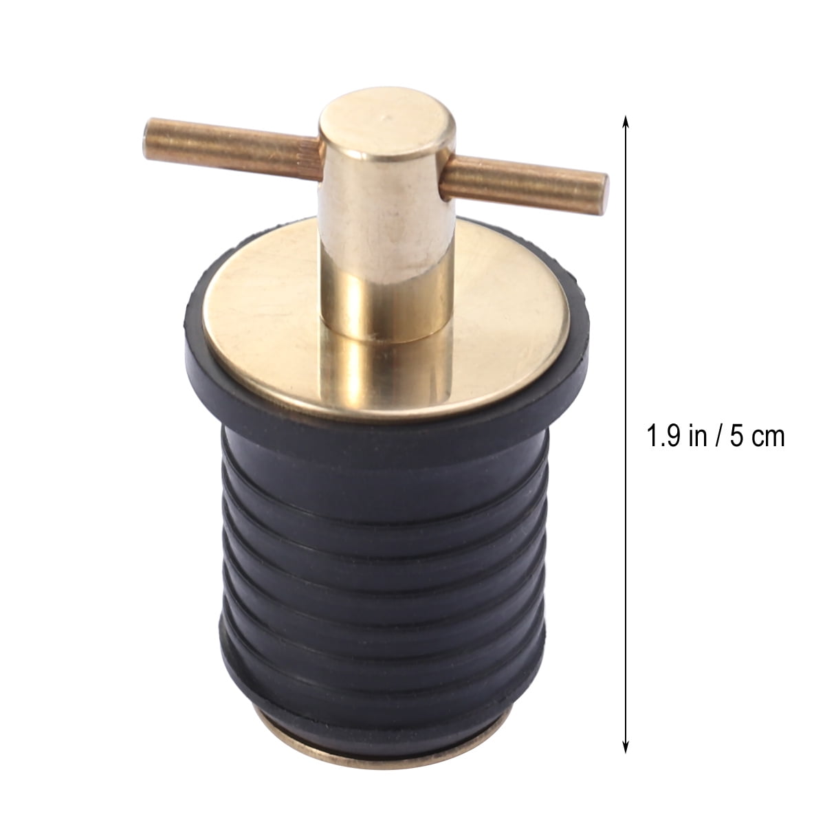 Scupper Plugs For Kayak 1Pcs Round Rubber Boat Drain Bung Black 5x3.5x3cm Sealing ā image 2