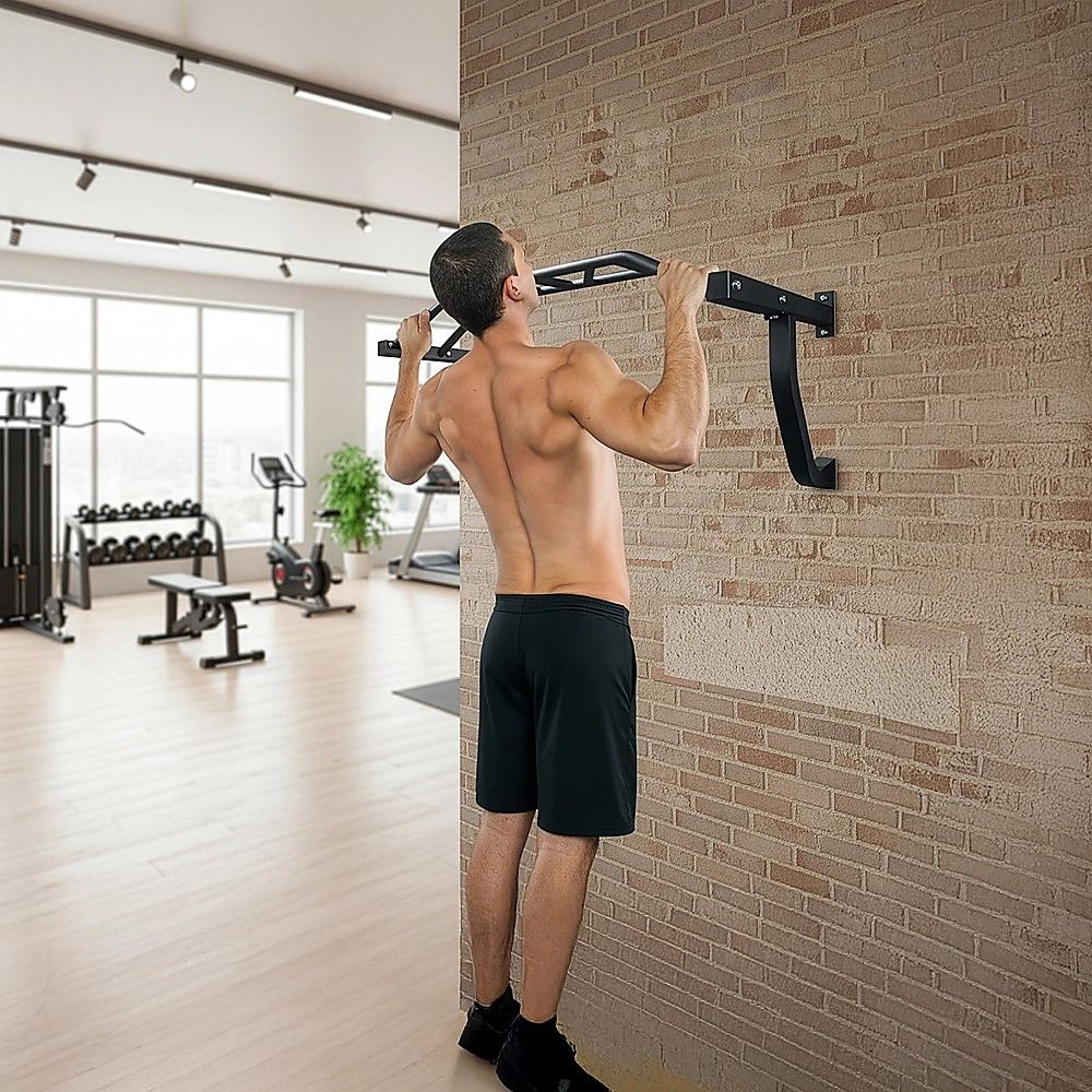 Wall Mounted Multi Grip Chin Up Bar – Heavy Duty Pull Up Station for Upper Body Training — image 2