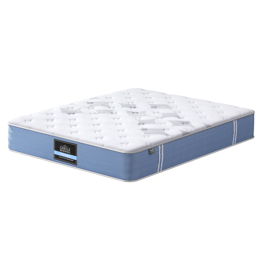 25cm Giselle Mattress King Bed Pocket Spring Mattresses — image 2