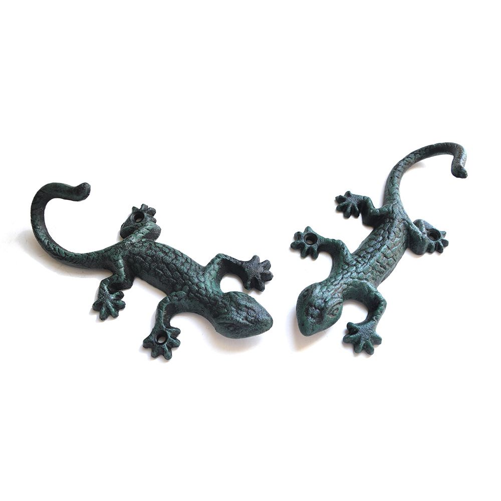 Wall Hooks for Hanging, Rustic Iron Coat Hooks Wall Mounted Towel Hooks, Heavy Duty Key Holder for Decor - 4Pcs