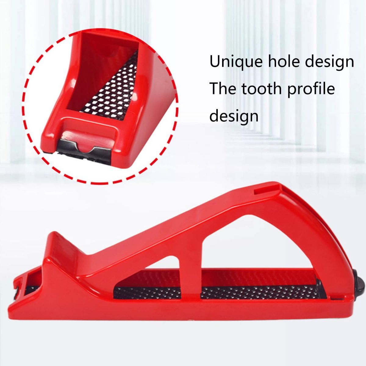 Edge Finishing Tool Wood Surface Trimmer Drywall Edge Trimmer PVC Trimmer - Red - Size 145mm — image 6