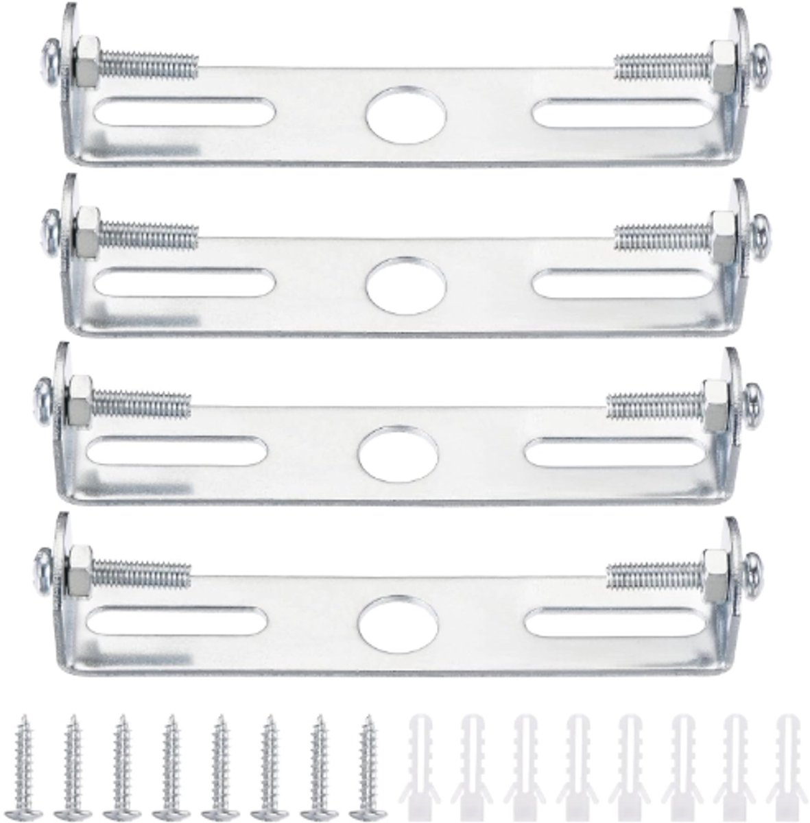4 pieces - 90mm - Ceiling plate - Bracket - Lighting bracket - Ceiling holder - Hanging lamp bracket - for wall or ceiling - Lamp mounting brackets - with