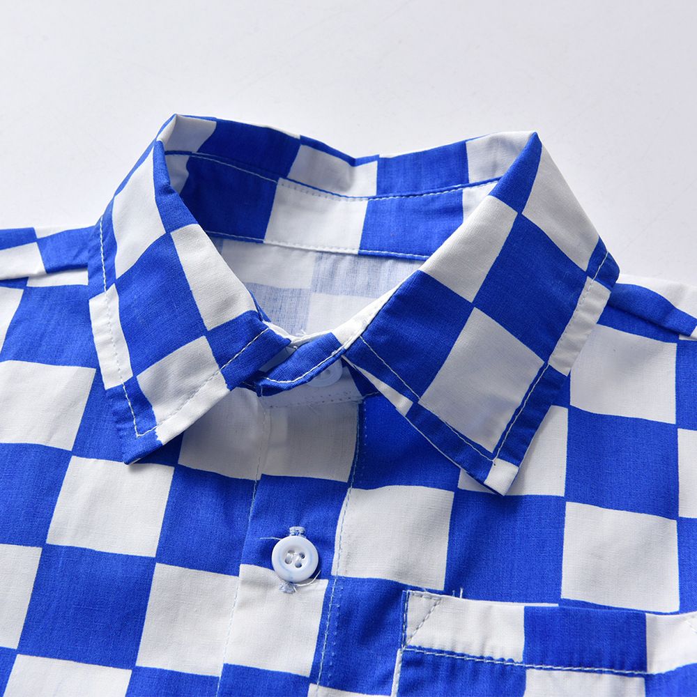 Top and Top Boys Plaid 3 Piece Set Cotton Green 90cm โ image 4