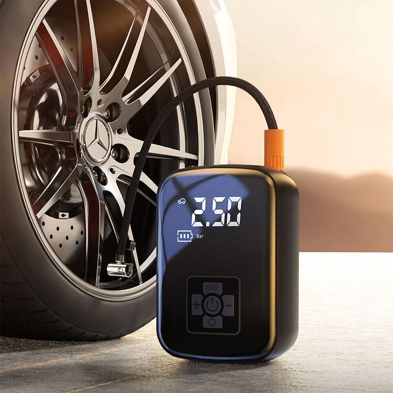 150PSI Portable Cordless Air Compressor Tire Inflator — image 4