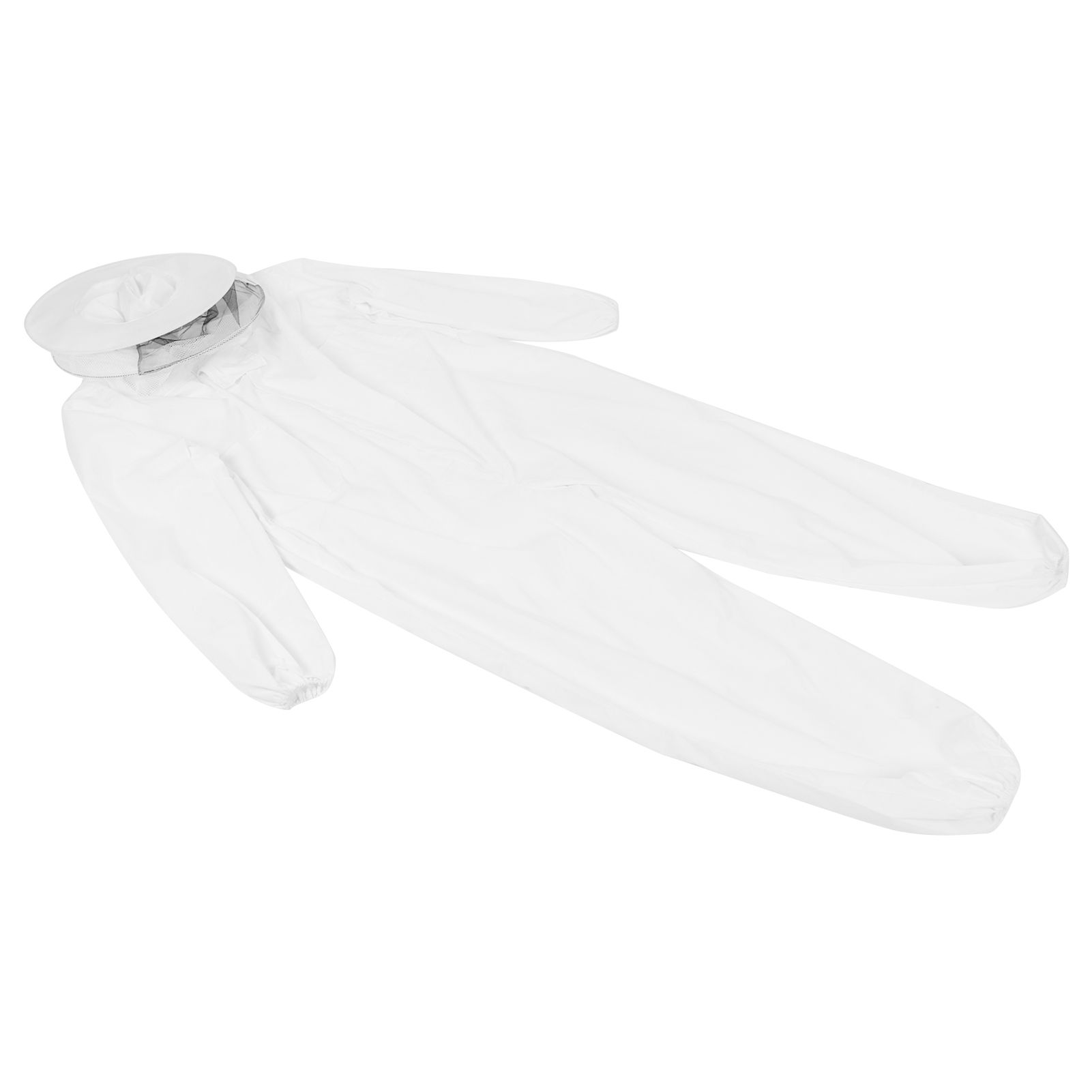 OnePiece Beekeeping Suit Protective Clothes with Dual Zippers Beekeeping Supplies White — image 6