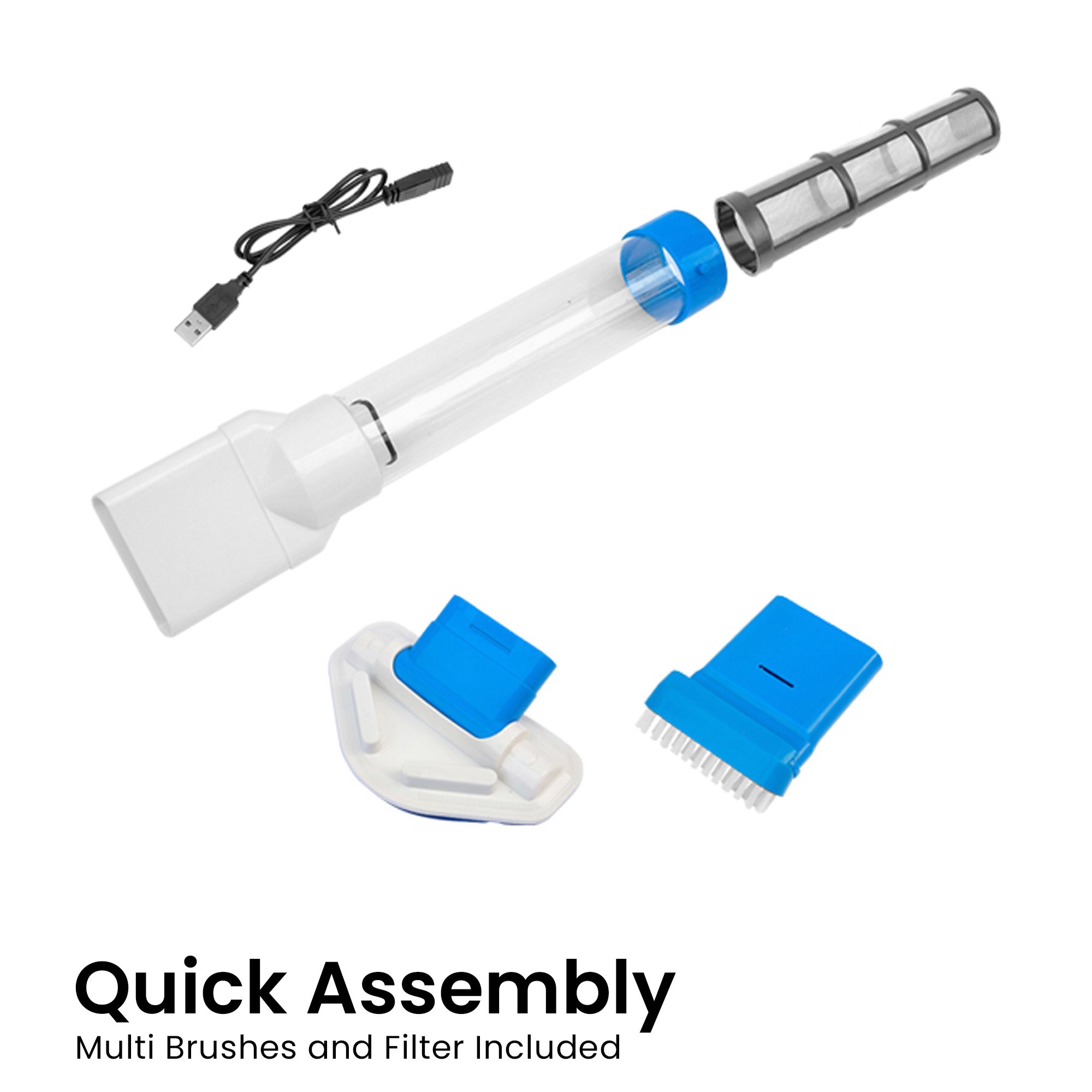 Aquajack 127 Portable Rechargeable Spa and Pool Vacuum Cleaner โ image 4