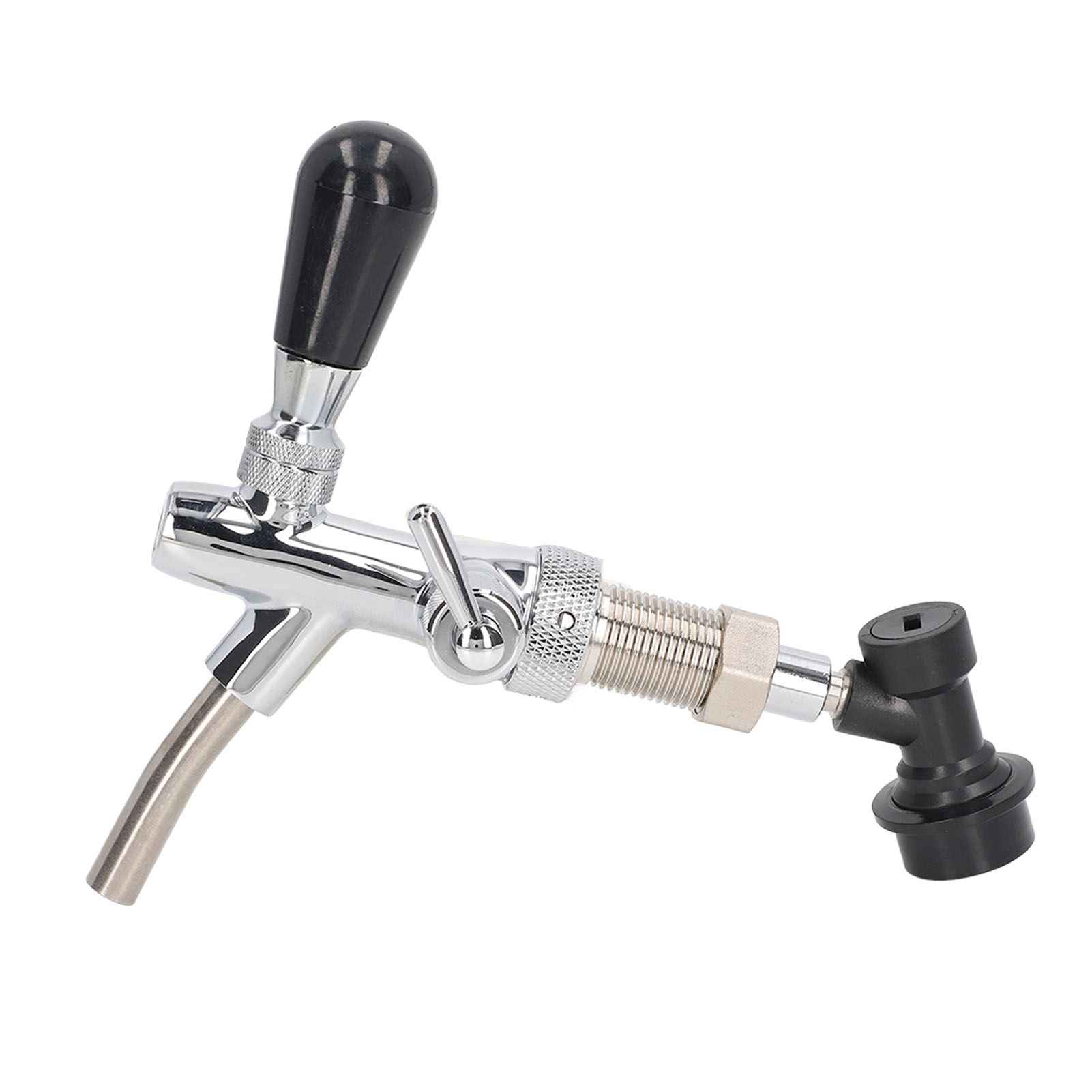 G5/8 Beer Tap 304 Stainless Steel Adjustable Beer Faucet Liquid Dispenser for Bar Restaurant Hotel Home โ image 3