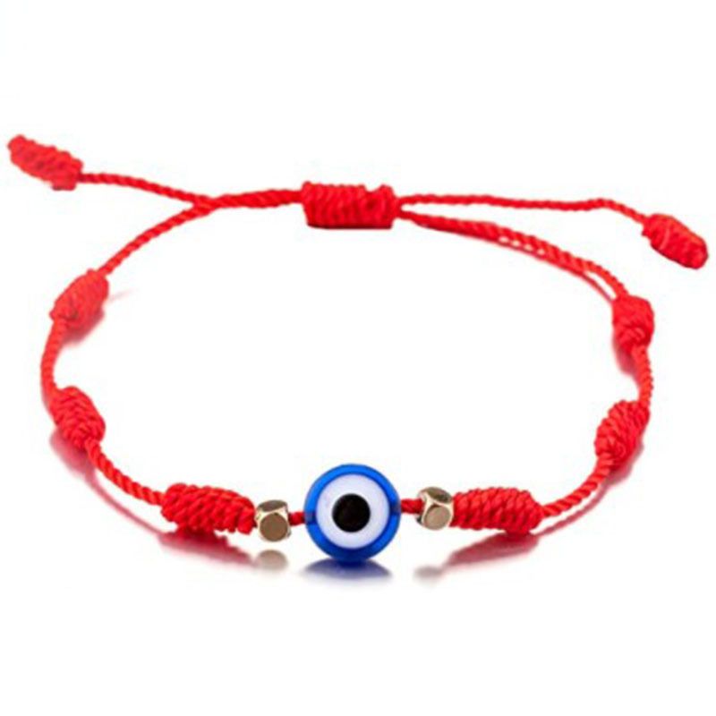 6 Pcs Evil Eye Bracelets Handmade Braided Rope Matching Bracelet Adjustable Charm Bracelets Relationship Success Lucky Jewelry — image 4