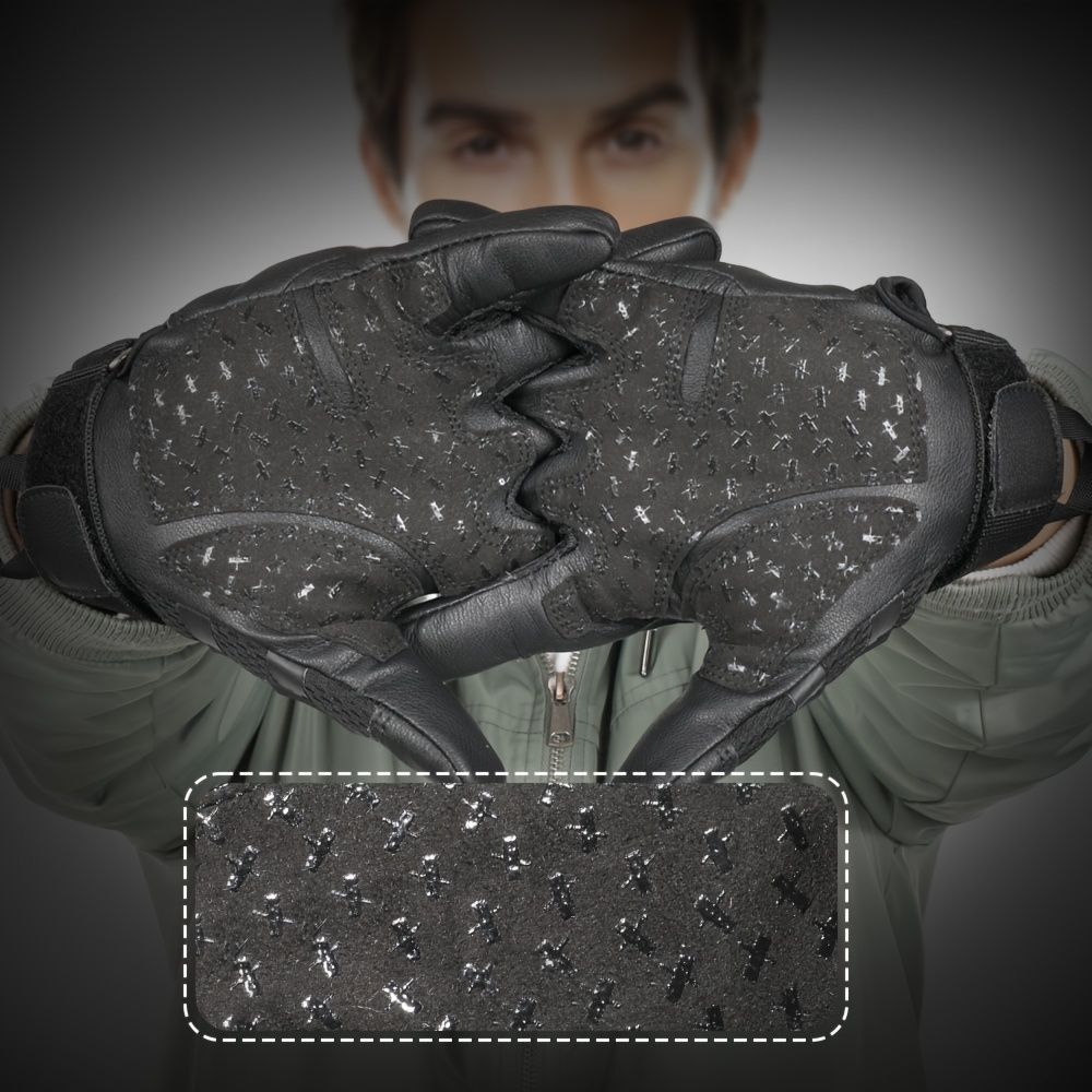 Cycling Gloves All-Round Protection Gloves Durable Cycling Gloves Ergonomic - Camel - Size XL — image 5