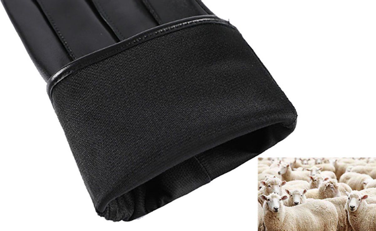 Men's Gloves, Touchscreen gloves, Windproof and good fit, Walking, Travel and Daily Winter Wear, L, Black โ image 3