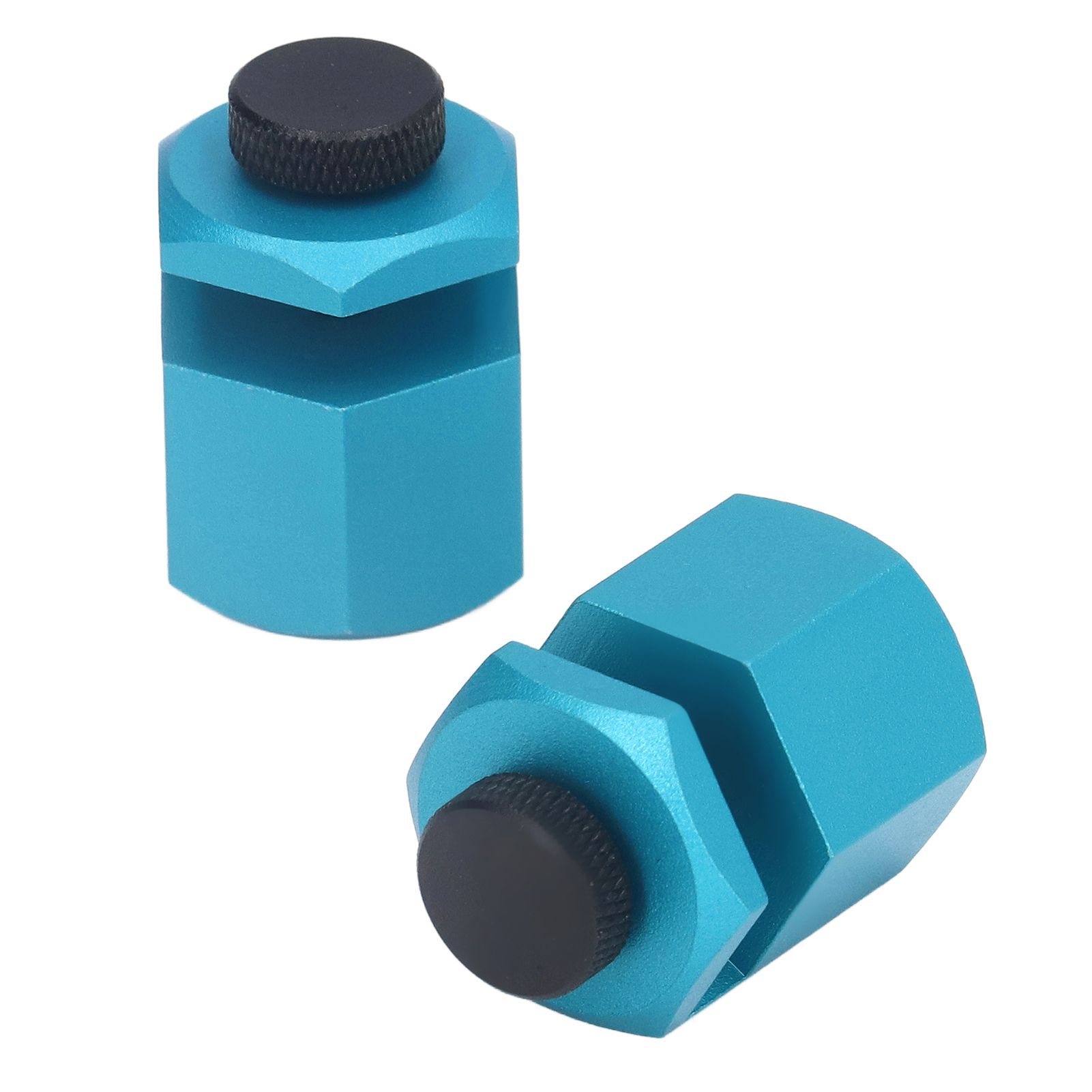 Aluminium Alloy Framing Square Attachment Jig Easy Grip Stair Gauge for Layout Blue — image 4