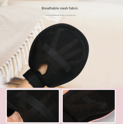 Green 3-Pack Gentle Pet Grooming Glove - Deshedding, Bathing & Massage Mitt for Dogs & Cats, Breathable & Adjustable โ image 6