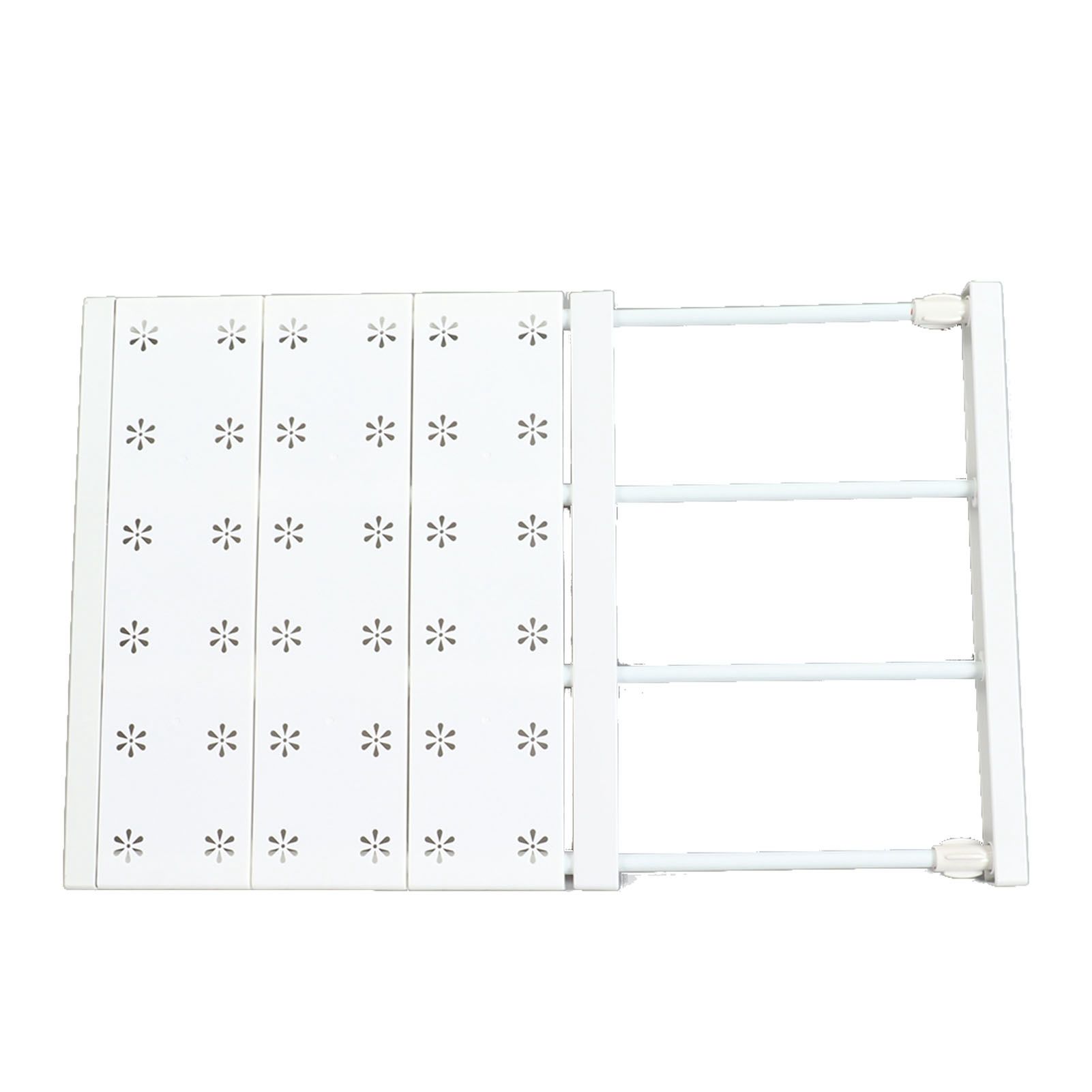 Tension Shelf Adjustable Space Saving Expandable Closet Organizer Dividers for Shoe Cabinet Closet Length 38‑60cm/15.0‑23.6in — image 3