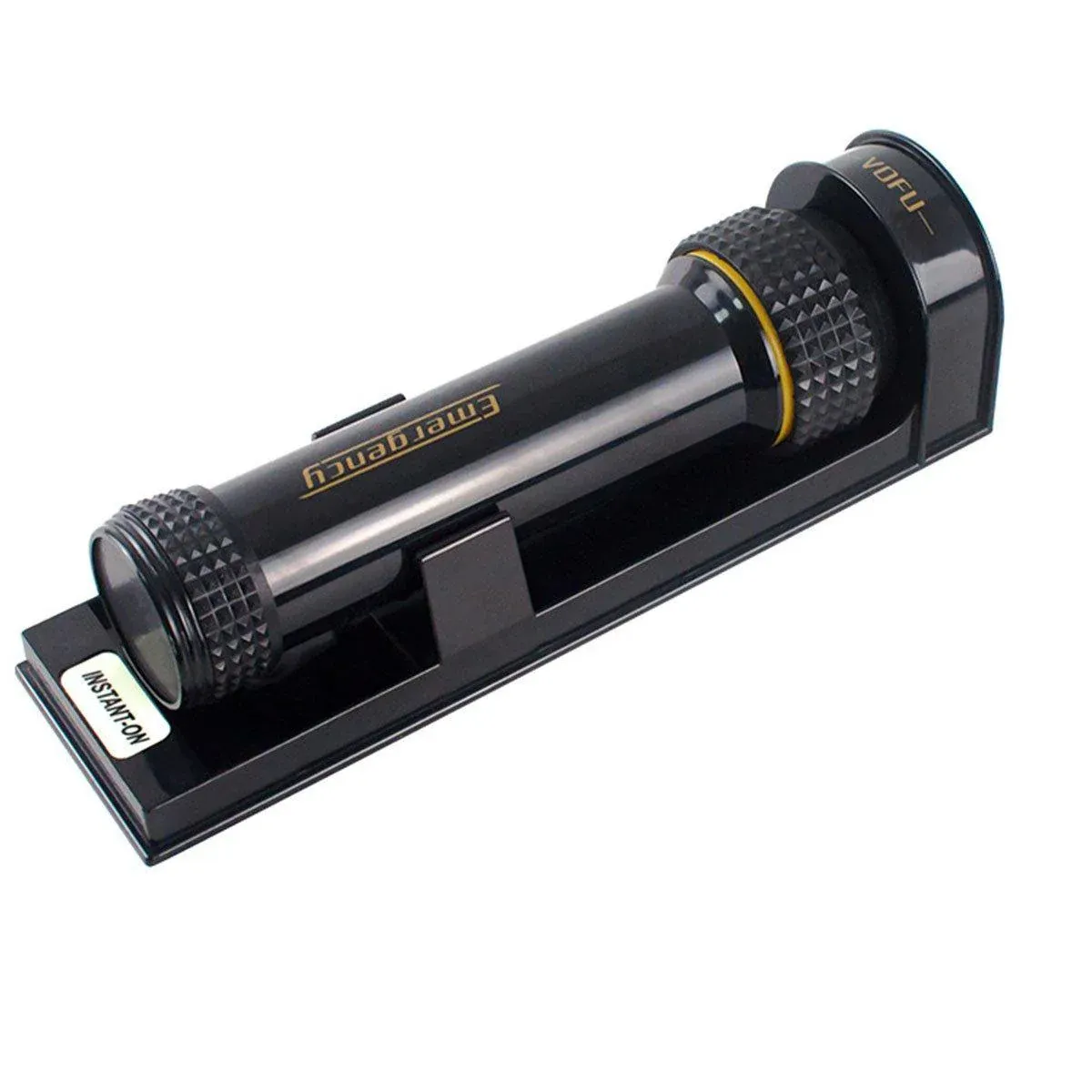 Wall Mounted LED Backup Light for Hotel Guest Room or Home Use - Black